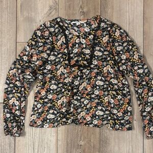 0’Neill Women's Small Top - Multicolor Floral